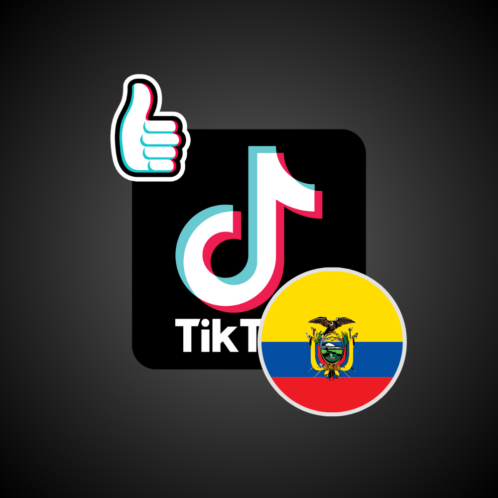 Comprar Likes Ecuatorianos Para Tiktok-1000 🇪🇨