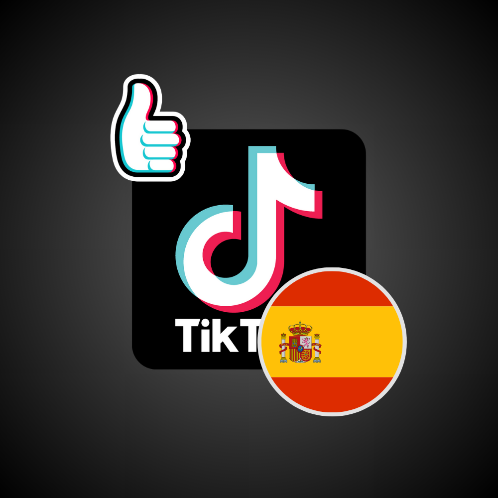 Comprar Likes Españoles Para Tiktok-1000 🇪🇸