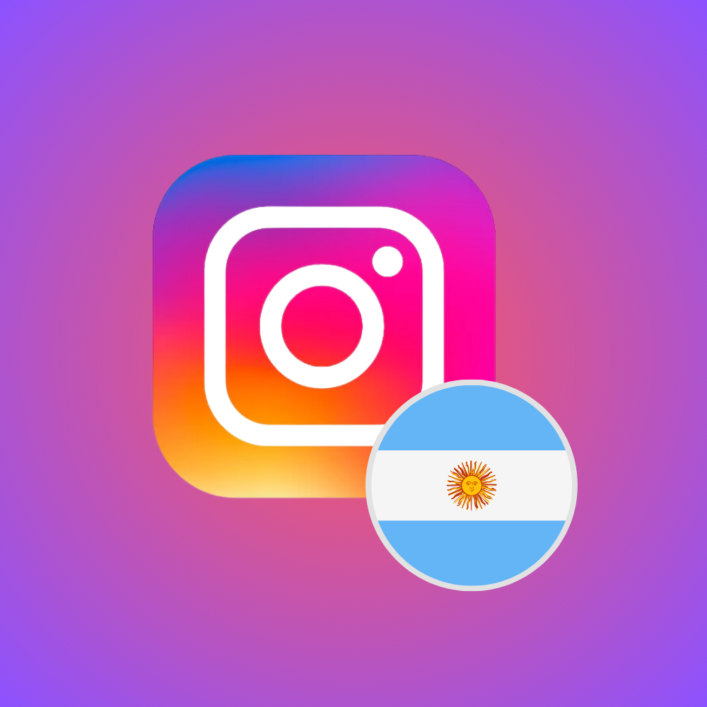 Comprar Seguidores ARGENTINOS Para Instagram - 1000 🇦🇷
