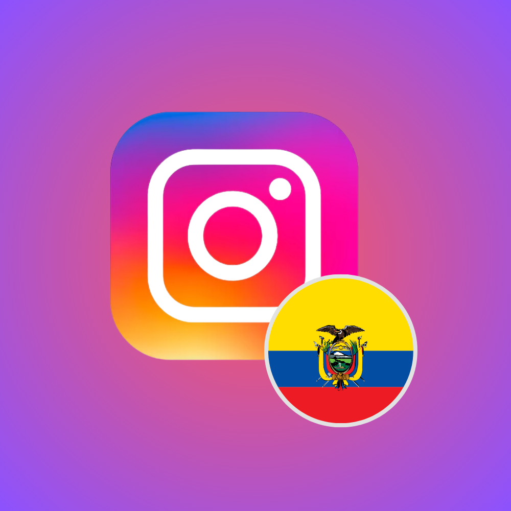 Comprar Seguidores ECUATORIANOS Para Instagram - 1000 🇪🇨