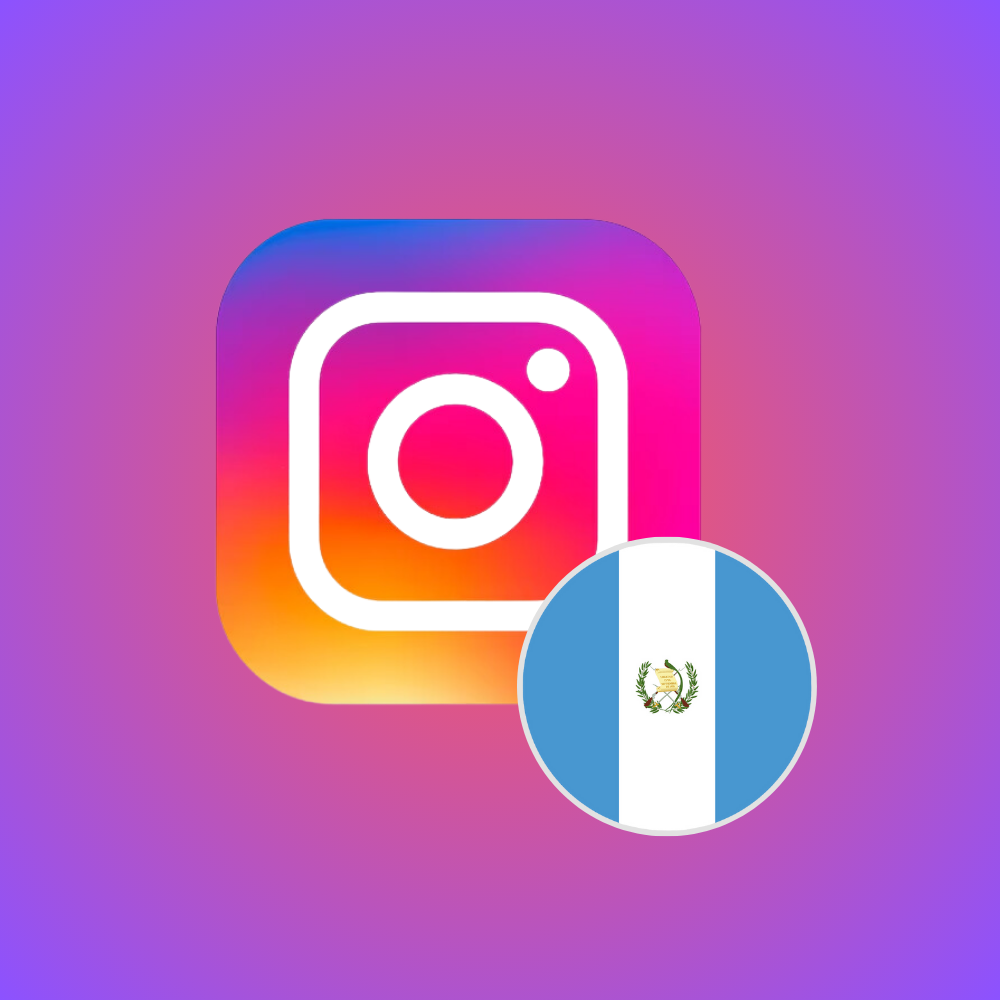 Comprar Seguidores GUATEMALTECOS Para Instagram - 1000 🇬🇹