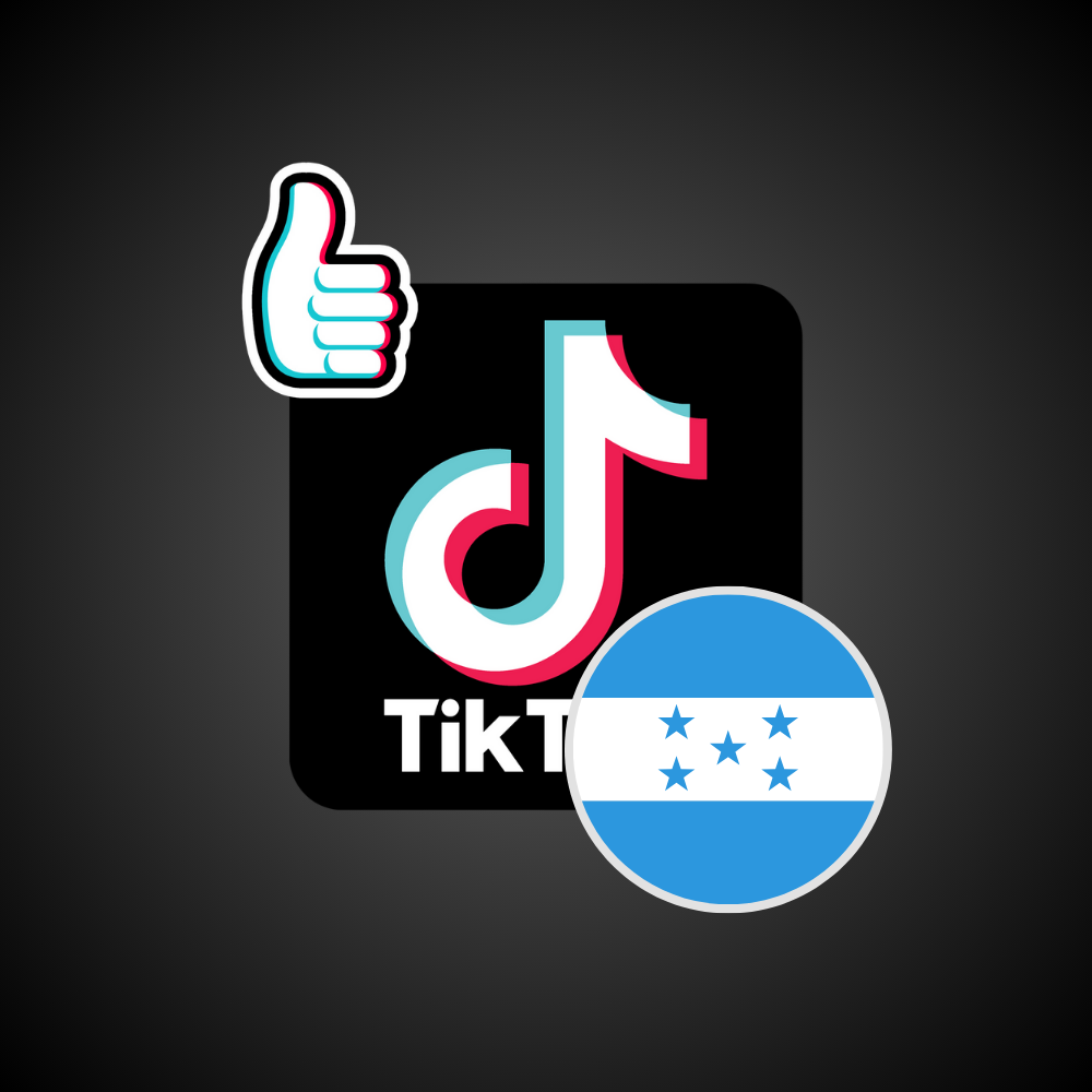 Comprar Likes Hondureños Para Tiktok - 1000 🇭🇳