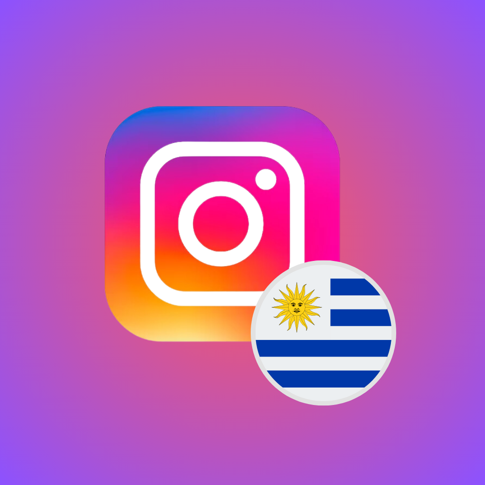 Comprar Seguidores URUGUAYOS Para Instagram - 1000 🇸🇻